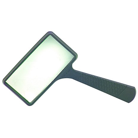 Harbor Freight Rectangle Magnifying Glass, Black (37708)