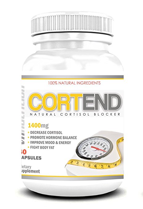 CortEnd Cortisol Blocker and Manager | Adrenal Fatigue Support for Men and Women