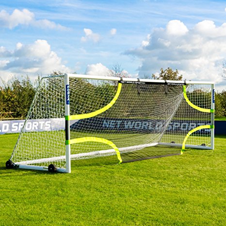 FORZA Pro Soccer Goal Target Sheets (Choose Your Size - 12 x 6 - 24 x 8) - Professional Soccer Training Equipment For Improving Accuracy And Finishing Technique [Net World Sports]