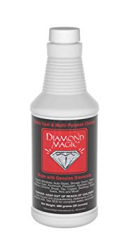 Diamond Magic - Water Spot & Multi-Purpose Cleaner (20 Ounces) Clean with The Power of Genuine Diamonds! NSF Approved Professional Cleaner/Hard Water Stain Remover. Made in The USA!