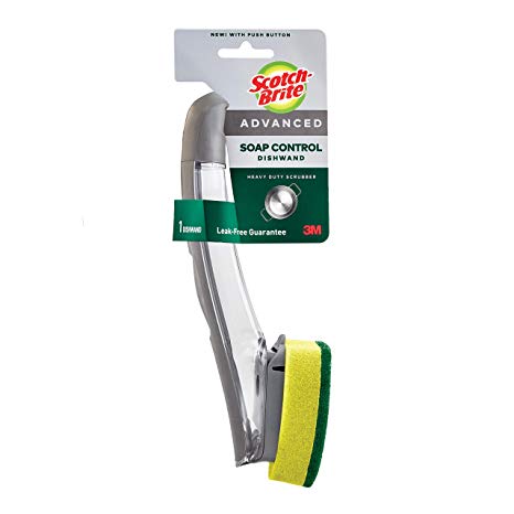 Scotch-Brite Advanced Soap Control Dishwand, Heavy Duty