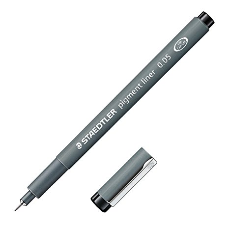 Staedtler Pigment Liner, 0.05mm, Black Ink (308-0.05)