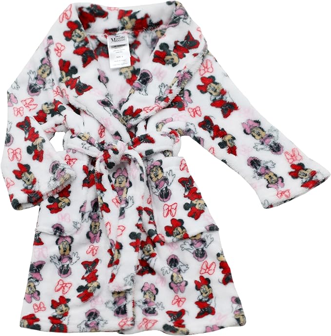 Disney Girls' Frozen | Princess | Minnie Mouse Bathrobe