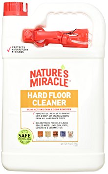 Nature's Miracle Hard Floor Cleaner, 1 gallon