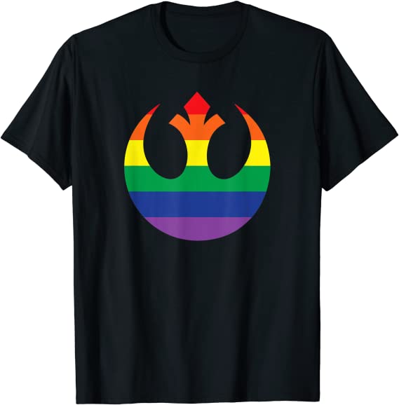 Star Wars Rebel Alliance Rainbow T-Shirt