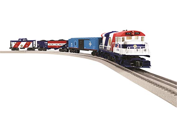 Lionel The Patriot LionChief U36B Diesel Freight  Ready To Run Train Set