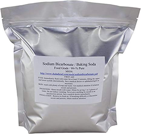 15 lb USP Pure Sodium Bicarbonate Powder Highest Quality Organic Food Grade ORMI Listed Pure Baking Soda