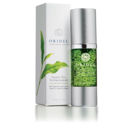 Oridel® Green Tea Supercharger Face Serum with vitamins A, E and ceramides