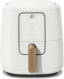 Beautiful 6 Qt Air Fryer with TurboCrisp Technology and Touch-Activated Display by Drew Barrymore (White Icing)