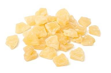 Anna and Sarah Dried Diced Pineapples Large in Resealable Bag, 2lbs