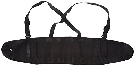 Back Brace Lumbar Support Belt Adjustable Straps Pain Relief For Women Men Neoprene Strap For Lower Waist Therapy Portable Pain Massager by MakExpress (Medium)