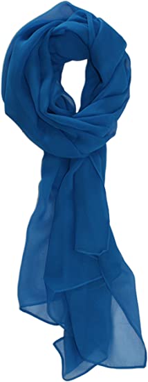 Ted & Jack - Solid Color Silk Blend Lightweight Accent Scarf