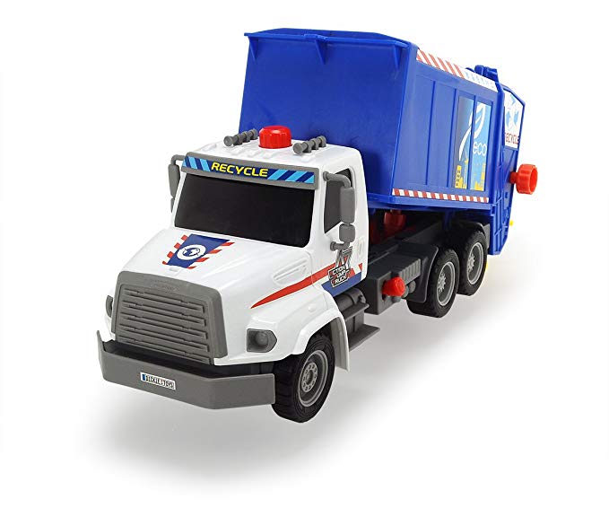 Dickie Toys 13" Air Pump Action Garbage Truck Vehicle