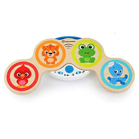 Baby Einstein Magic Touch Drums Wooden Drum Musical Toy, Ages 6 months and up