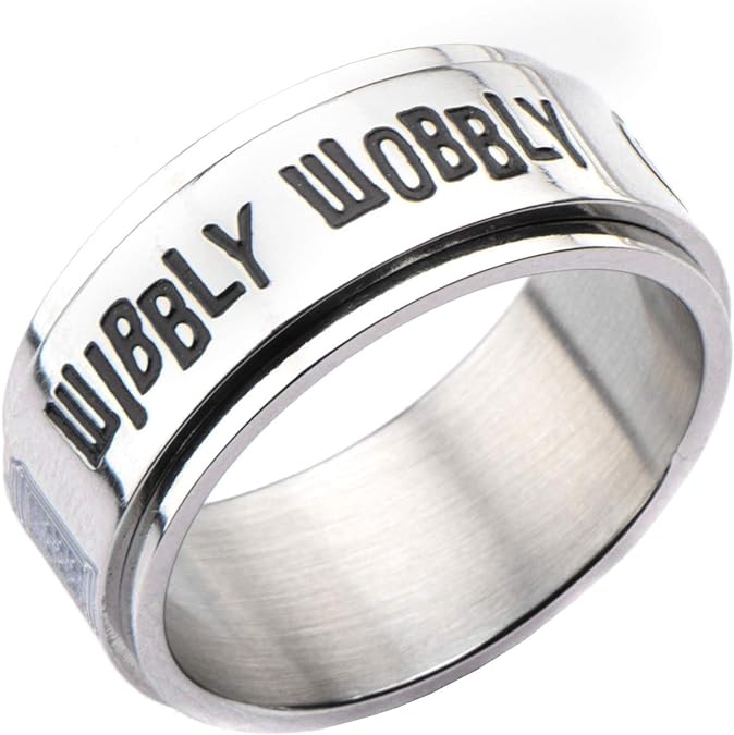 Doctor Who Wibbly Wobbly Timey Wimey Spinner Ring (11)