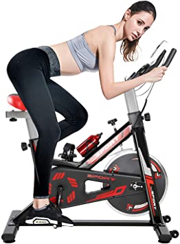 Indoor Exercise Bike Spinning Cycling Bike Professional Fitness Cycling with LCD Monitor