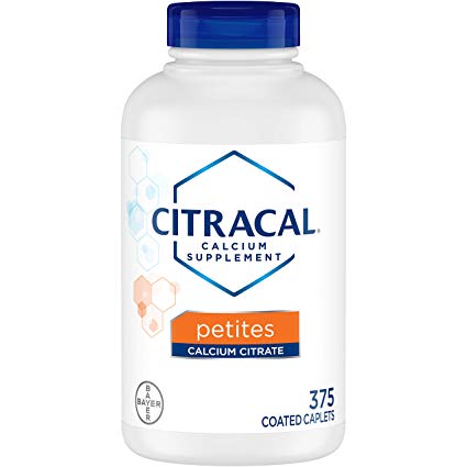 Citracal Petites 400 Mg Calcium Citrate with 500 Iu Vitamin D3, 375 Count