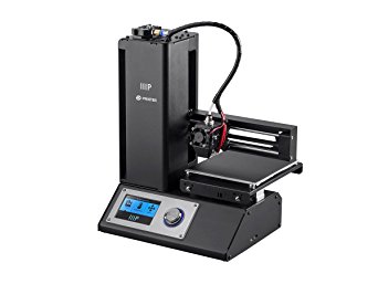 Monoprice Select Mini 3D Printer with Heated Build Plate, Includes Micro SD Card and Sample PLA Filament - 121711 - Black