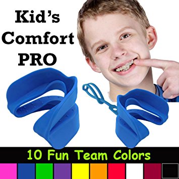Kid's Comfort PRO Youth Double Sports Mouth Guard Works With or Without Braces
