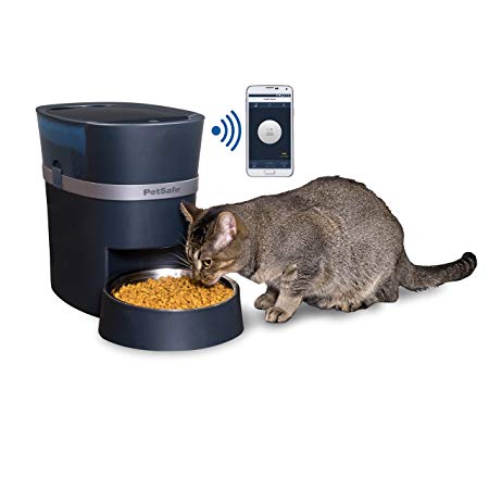 PetSafe Smart Feed Automatic Dog and Cat Feeder, Wi-Fi Enabled Pet Feeder, Smartphone App for iPhone and Android