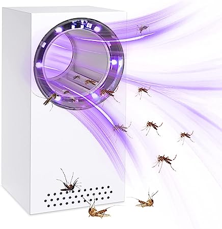 Mosquito Killer Lamp, Portable Fly Killer Lamp Electric Bug Zapper Quiet UV Mosquitoes Killer Lamp USB Fruit Fly Trap for Indoor Outdoor Home Kitchen Garden Camping