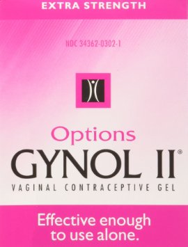 Options Gynol VaginalContraceptive Gel Extra Strength, 2.85 oz.