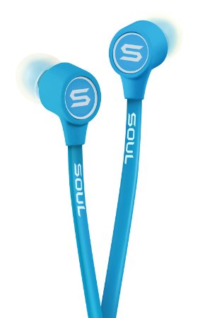 SOUL Electronics SP05BU K-Pop Ultra High Performance In-Ear Headphones Blue