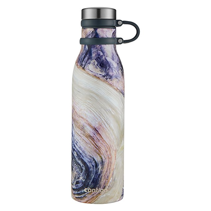 Contigo 2045469 Couture Thermalock Vacuum-Insulated Stainless Steel Water Bottle, 20 oz, Twilight Shell