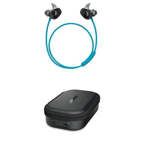 Bose SoundSport Wireless Headphones, Aqua   Charging Case