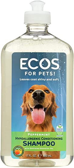 Earth Friendly Products Natural Pet Shampoo Natural Peppermint