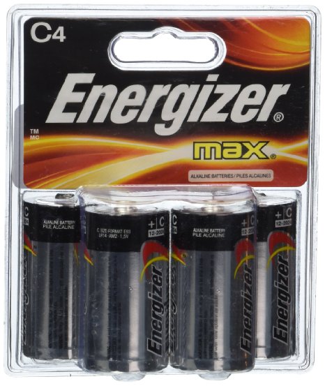 Energizer C-Cell 4-Pack