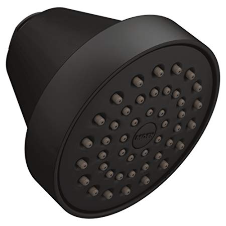 Moen 6399BL Align One-Function Fixed Showerhead, Matte Black