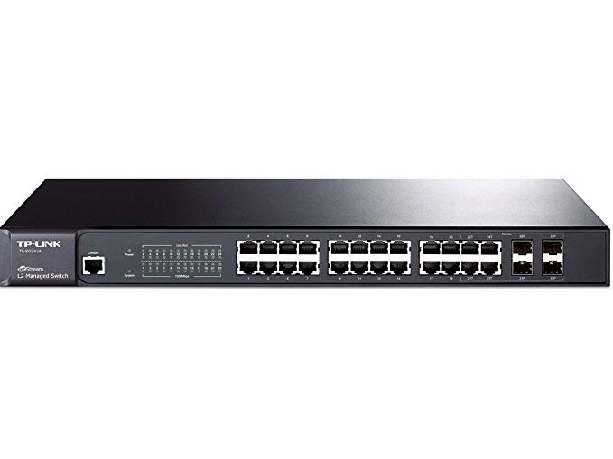 TP-Link 24-Port Gigabit L2 Managed Switch with 4-SFP Slots (TL-SG3424)