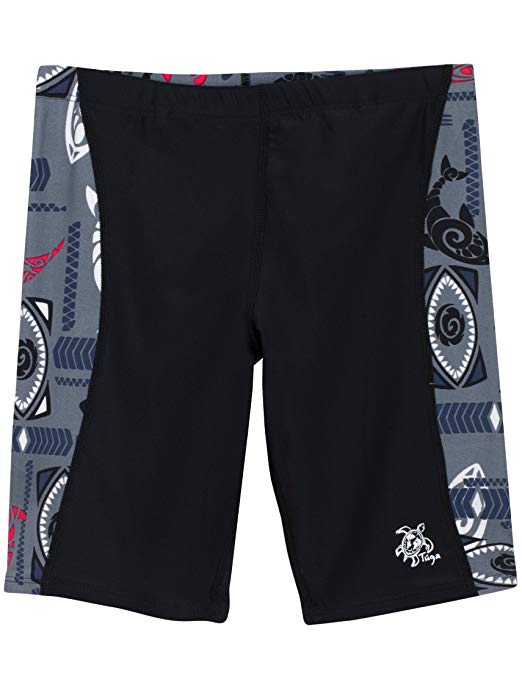 Tuga Boys Jammer Swim Short 2-14 Years, UPF 50  Sun Protection Swim Bottom