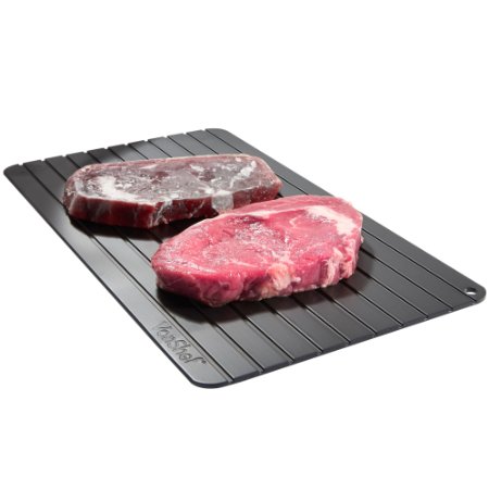 VonShef Magical Defrosting Tray - Thaw Frozen Food in Minutes No Electricity No Chemicals No Microwave