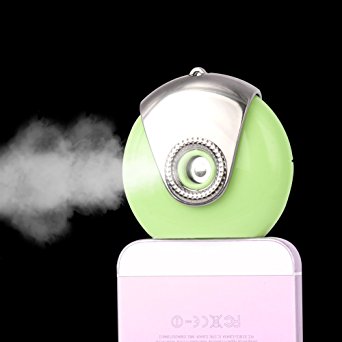 Skin Care Girls Beauty Products for Face Steam yoyomax Facial Spa Moisturizers [Portable] Air Purifier Humidifier [for iPhone] Best Buy Gift [Green]