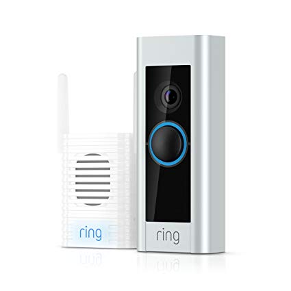 Ring Video Doorbell Pro - Chime Pro Included, (Existing Doorbell Wiring Required)