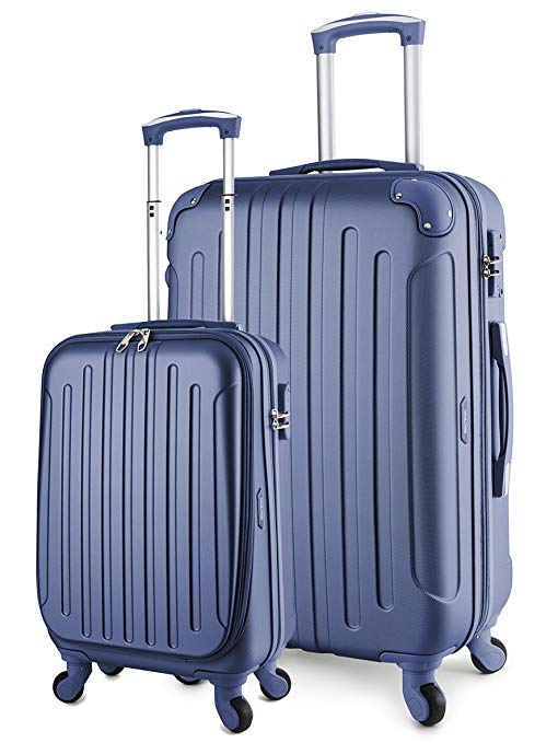 TravelCross Victoria Luggage 2 Piece Lightweight Spinner Set