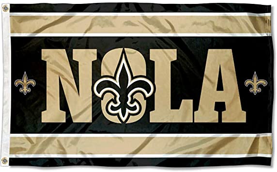 WinCraft New Orleans Saints NOLA Flag