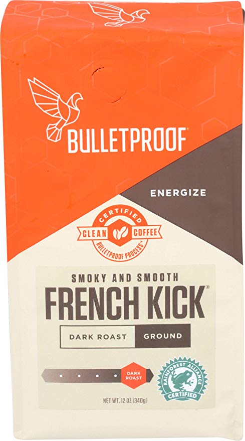 Bulletproof French Kick Dark Roast Ground, 12 oz