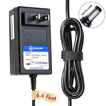 T-Power Ac Dc Adapter Charger for Sony SRS-XB3 SRS-X55 SRS-BTX500 Portable Bluetooth Speaker Portable NFC Bluetooth Wireless Wi-Fi Personal Audio Speaker System (Sony AC-E1530) Power Supply