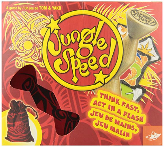 Asmodee ASM-SPEED-BIL Jungle Speed Wooden Totem  European Edition