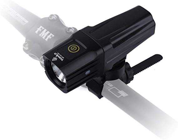 TOWILD MTB Rode Bike Light Bicycle Headlight Cycling Headlamp Water Resistant IPX-6 Easy to Install Bike Flashlight