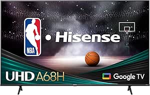 58" A68H series 4K UHD Smart Google TV