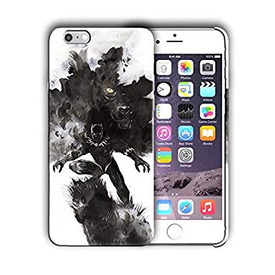 Black Panther for Iphone 7 (4.7in) Hard Case Cover (black4)