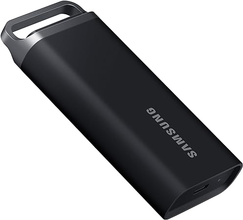 SAMSUNG T5 EVO Portable SSD 8TB, USB 3.2 Gen 1 External Solid State Drive, Seq. Read Speeds Up to 460MB/s for Gaming and Content Creation, MU-PH8T0S/AM, Black [Canada Version]