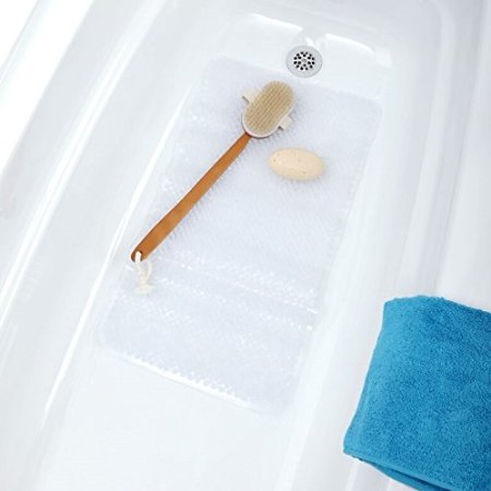 Grassy Bath Mat - Clear