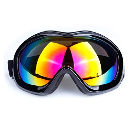 Ski Goggles, Winter Snow Snowboard snowmobile skiing Goggles Skate Glasses for Kids, Boys & Girls, Youth, Men & Women, With UV 400 Protection Windproof Anti Glare Anti Fog
