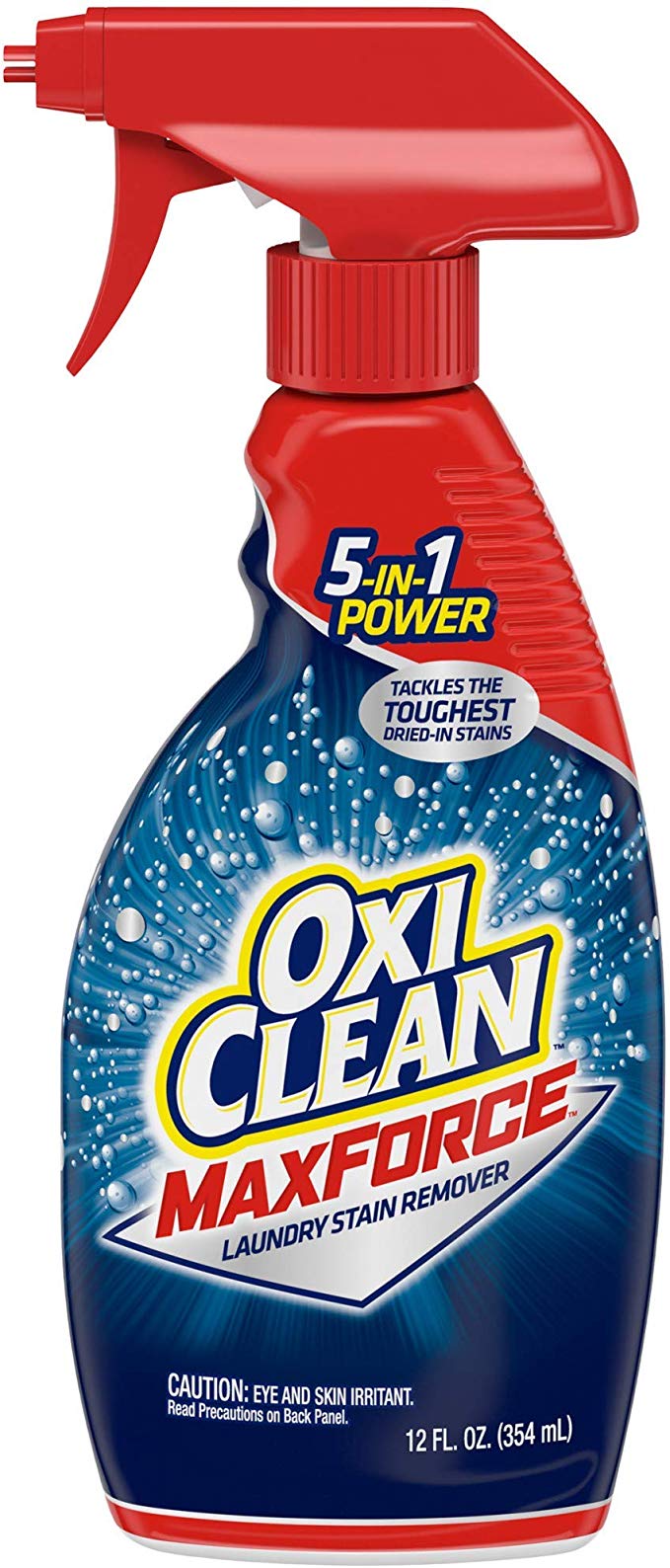 OxiClean MaxForce Foam Pre-Treater Stain Remover, 266-ml
