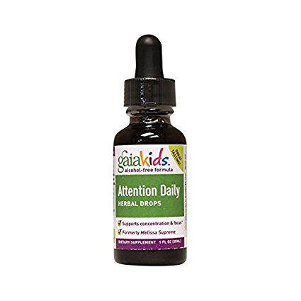 Gaia Herbs Gaiakids Attention Daily Herbal Drops 1 oz